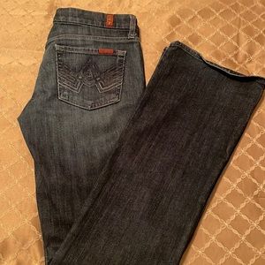 Seven for All Mankind Women’s jeans, 28, A pocket bootcut